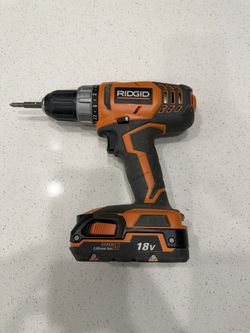 Rigid Drill With Battery