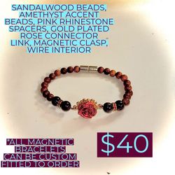 Custom Rose Bracelet