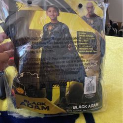 Black Adam For 5-7 Year Old