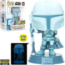 Funko Pop! Star Wars The Mandalorian #345 Glow In The Dark EE Exclusive