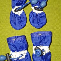 DOG REFLECTIVE ADJUSTABLE SHOES SIZE 1