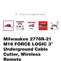 Milwaukee Underground Cable Cutter