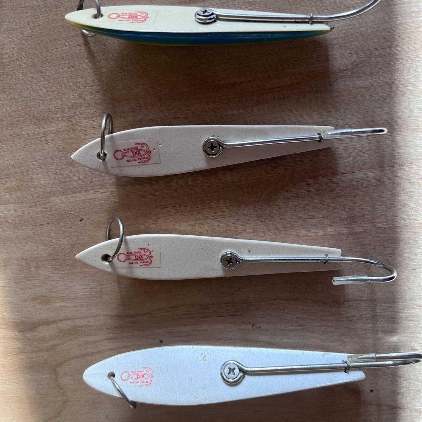 Dix Baja Bones Vintage fishing Jigs, Surface Irons. Single Hook.. for Sale  in Los Angeles, CA - OfferUp