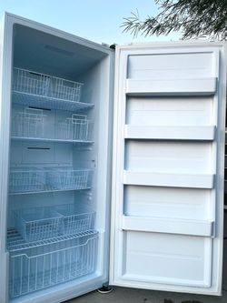 Upright Freezer with Wire Baskets