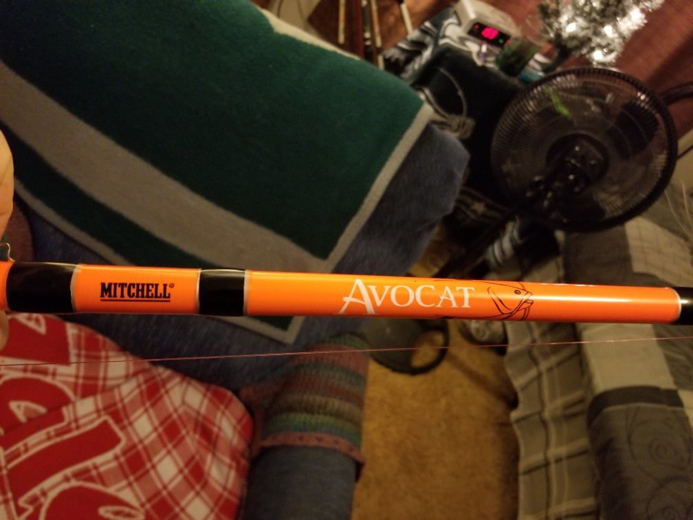 8ft Mitchell Avocat Fishing Rod & Reel for Sale in Dover, PA - OfferUp