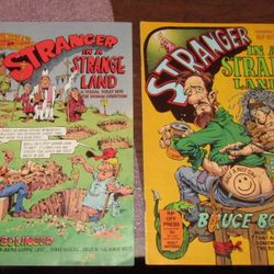 Stranger in a Strange Land #1 and #2 Underground Rip Off Press