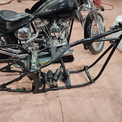 Harley Davidson Evolution Softail Frame Shocks Swingarm