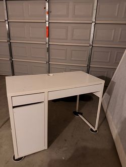 White desk
