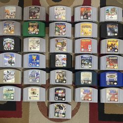 Used Nintendo 64 Video Games