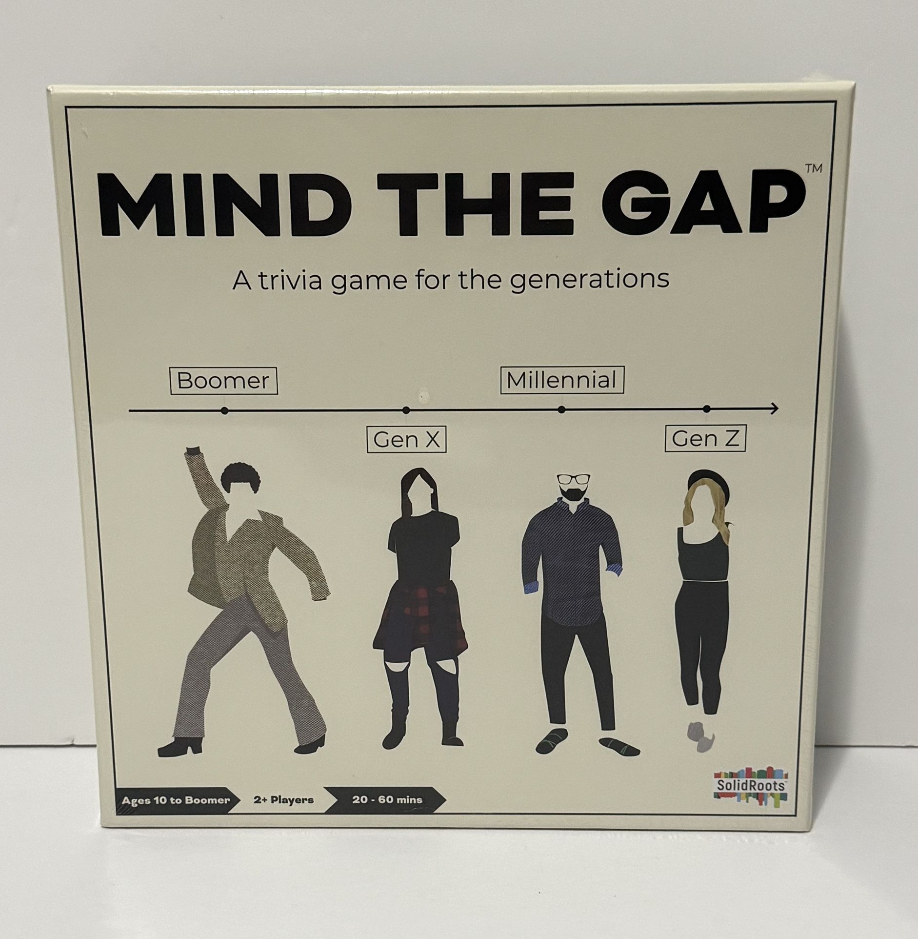 Mind The Gap - A Trivia Game For The Generations Board Game -NEW-Factory Sealed