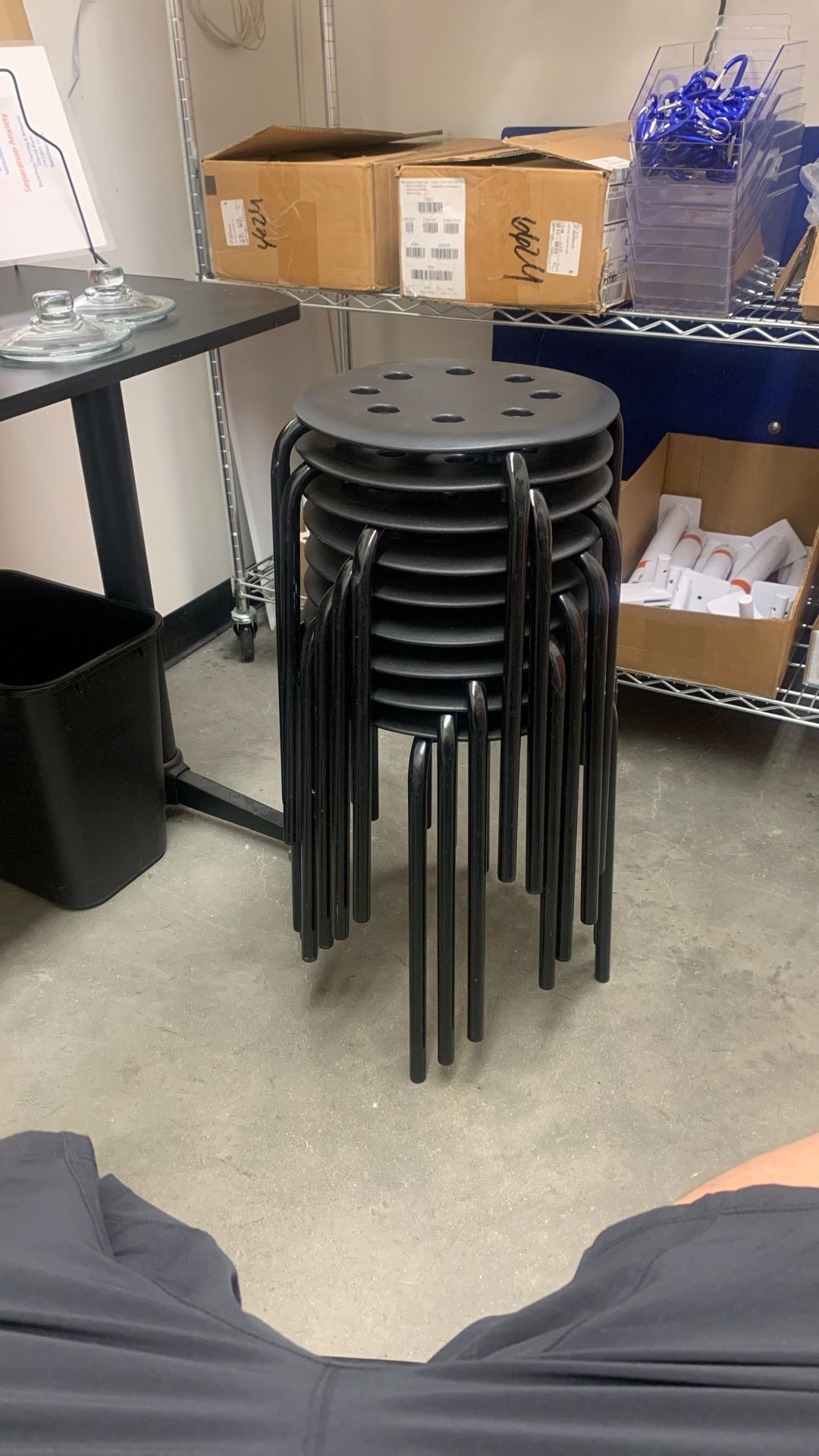 IKEA Style Stools (9 Total)