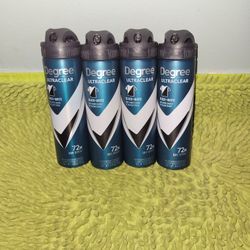 4 Degree Deodorants Dry Spray 3.8oz 