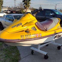 99 SEA DOO KAWASAKI STX JET SKI WITH LOW HOURS 1100 MOTOR INSTALLED WITH C PRIMER CARBS