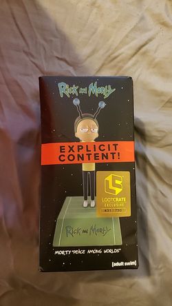 SDCC 2019 exclusive Morty Peace Among Worlds