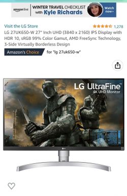 LG 4k Monitor