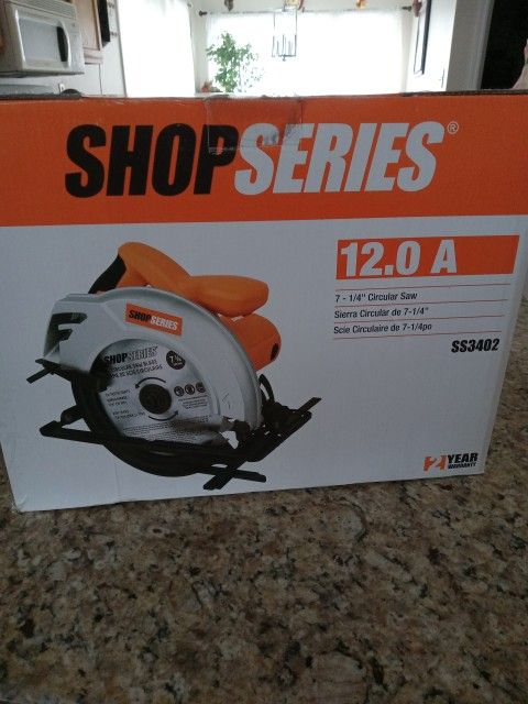 Shopseries 7 1/4 Circular Saw 12.0A