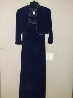 Gown With Jacket Size 8