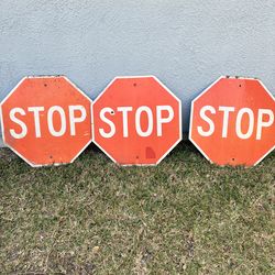 Stop signs