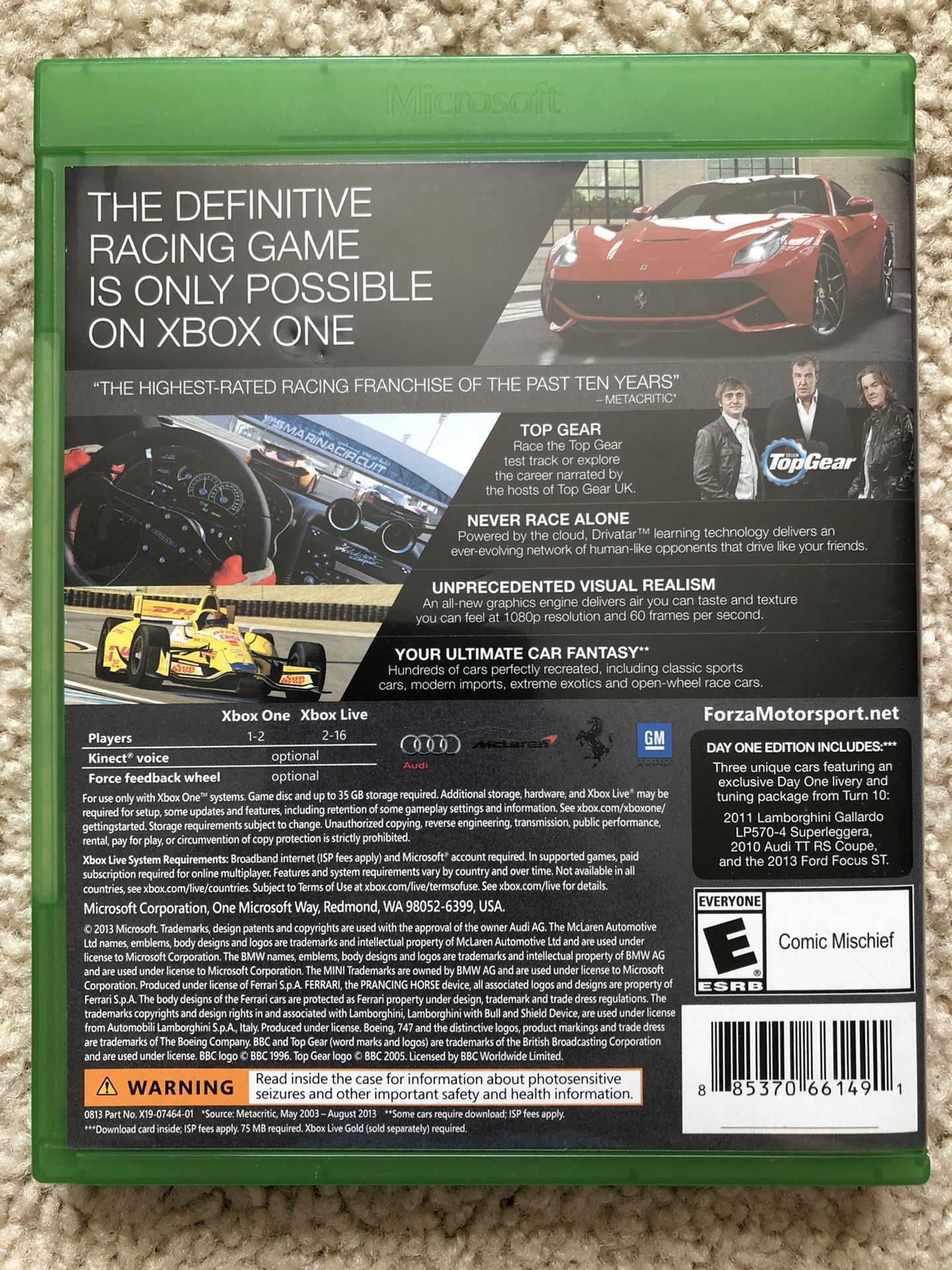 Forza 5 for Xbox One