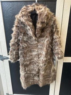 Real Raccoon Fur Coat