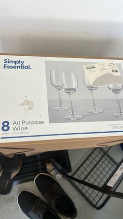 Wine glasses 8 x 4 glasses =32