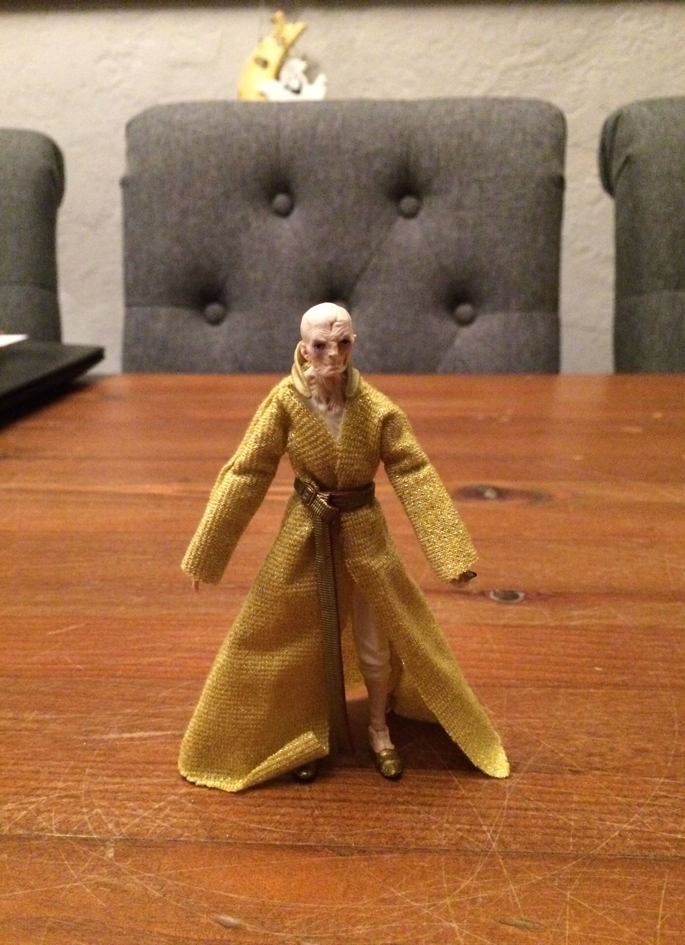 Star Wars The Vintage Collection The Last Jedi Supreme Leader Snoke action figure loose complete
