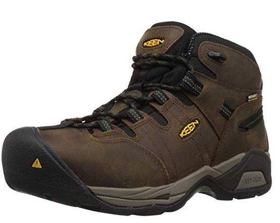 NEW Size 7 Keen Utility Men Detroit XT Waterproof Work Boot 100% Man Made Rubber sole