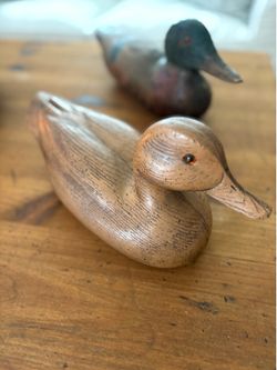 vintage duck decoy