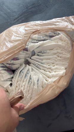 New born diapers one bag