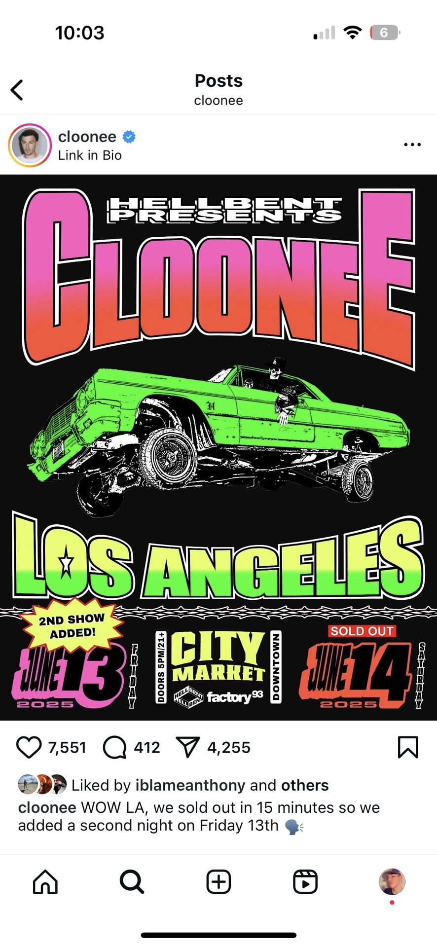 Cloonee Tickets Saturday July 12