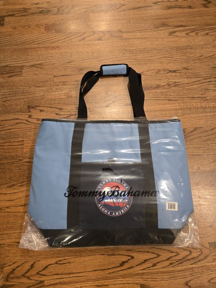 Tommy Bahama 20" x 16" Insulated Cooler Beach Tote Bag, brand new