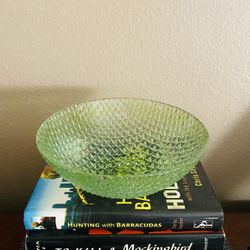 Vintage English Hobnail Fruit Bowl