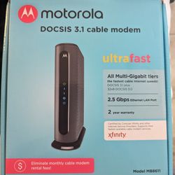 Motorola Docsis 3.1 Cable Modem