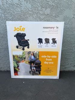 Joie Rosemary LX Side-by-Side Double Stroller - Brand New in box