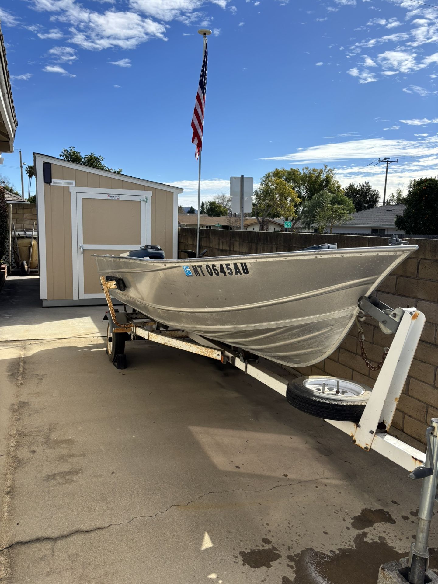 Aluminum Fishing Boat