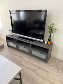 IKEA Brimnes Dark Gray TV Stand
