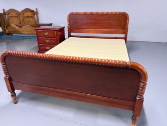 FREE DELIVERY - Vintage Full Bed and Nightstand