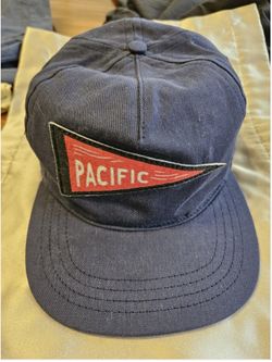 Ampal Creative Pacific Navy Hat Leather Strap Back