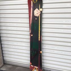  lamar mike ranquet pro model vintage 1993 snowboard pool table