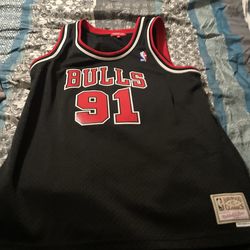 Women’s Dennis Rodman Jersey Throwback 