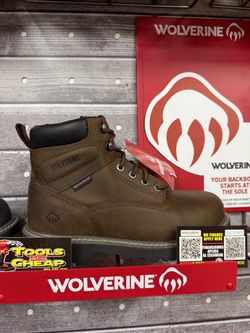 WOLVERINE FLOORHAND WP WORK BOOTS