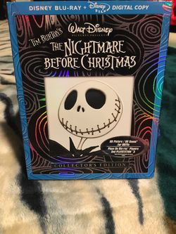 Nightmare before Christmas blu Ray