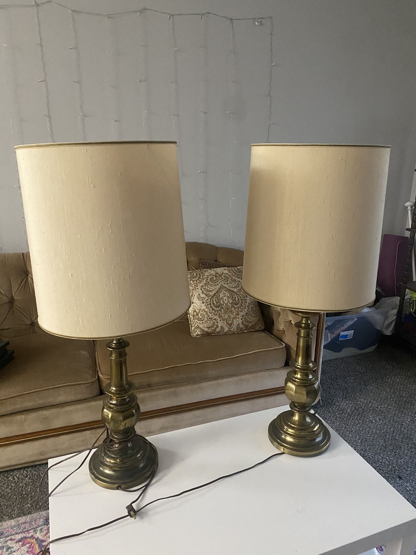 Vintage Brass Lamps 