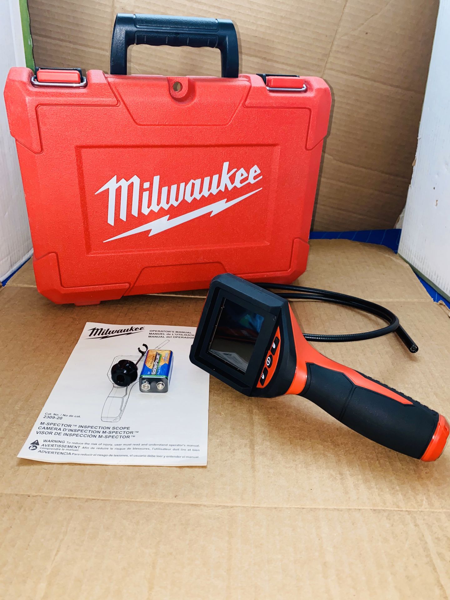 Milwaukee M-Spector 3 ft. Inspection Camera Scope Kit Brand New