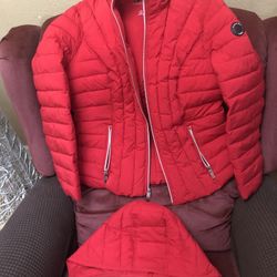 Women’s Red Nautica Jacket L
