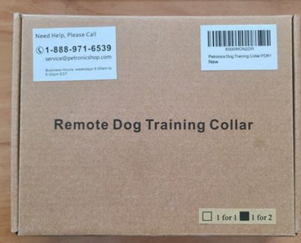 Petronics Remote Dog Training Collar
