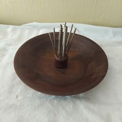 Antique Walnut Cracker Set