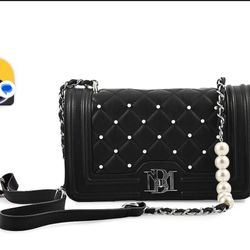 Badgley Mishka Round Letter Lock Crossbody