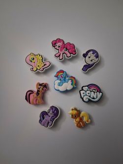 My Little Pony Croc Charms