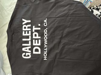 (Limited Time) Gallery Dept Black Tee